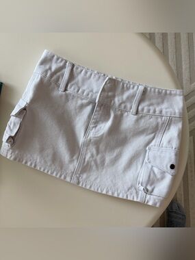 Princess Polly White Mini Skirt